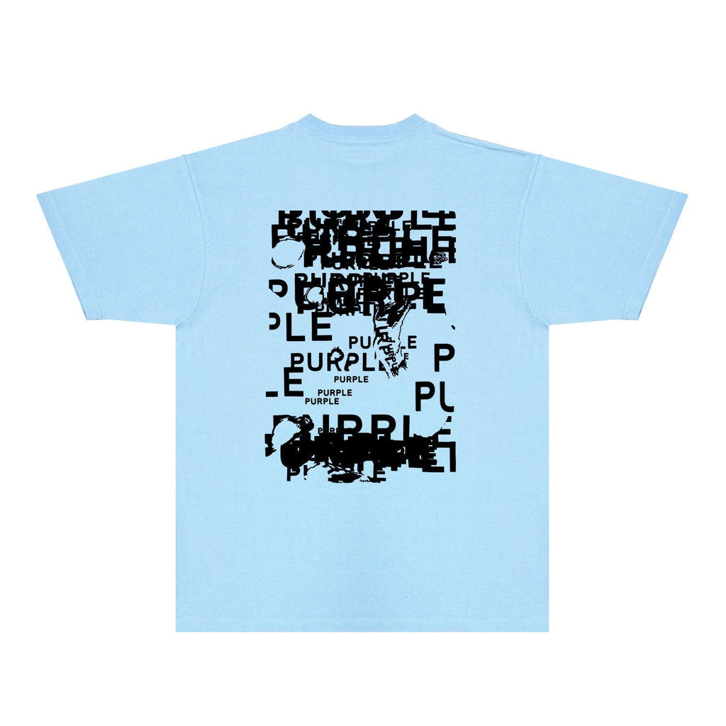 PURPLE  fashion T-shirt